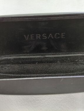 Versace Black Sunglasses Case